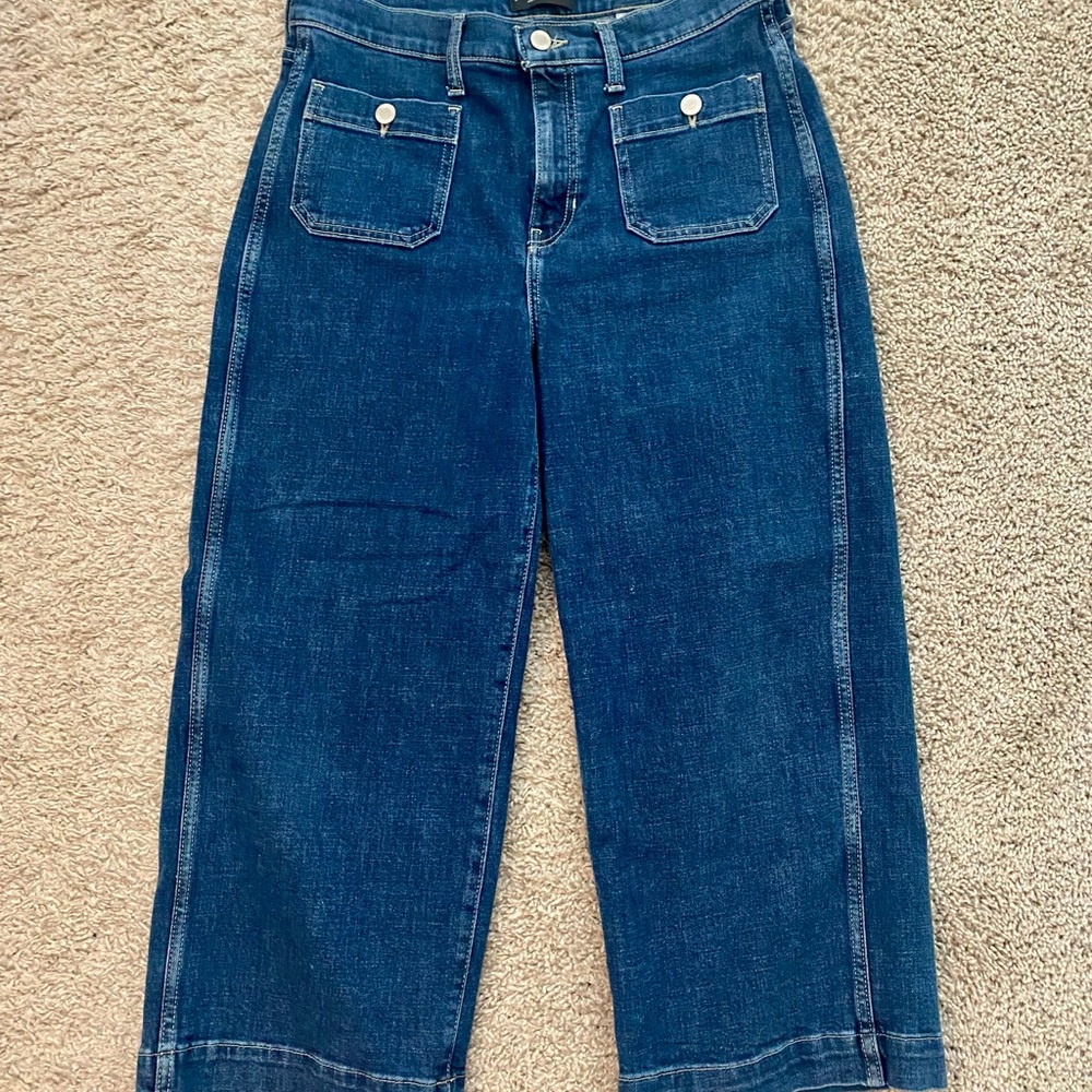 🍀2/$22 Wide Leg Cropped Women's Jeans